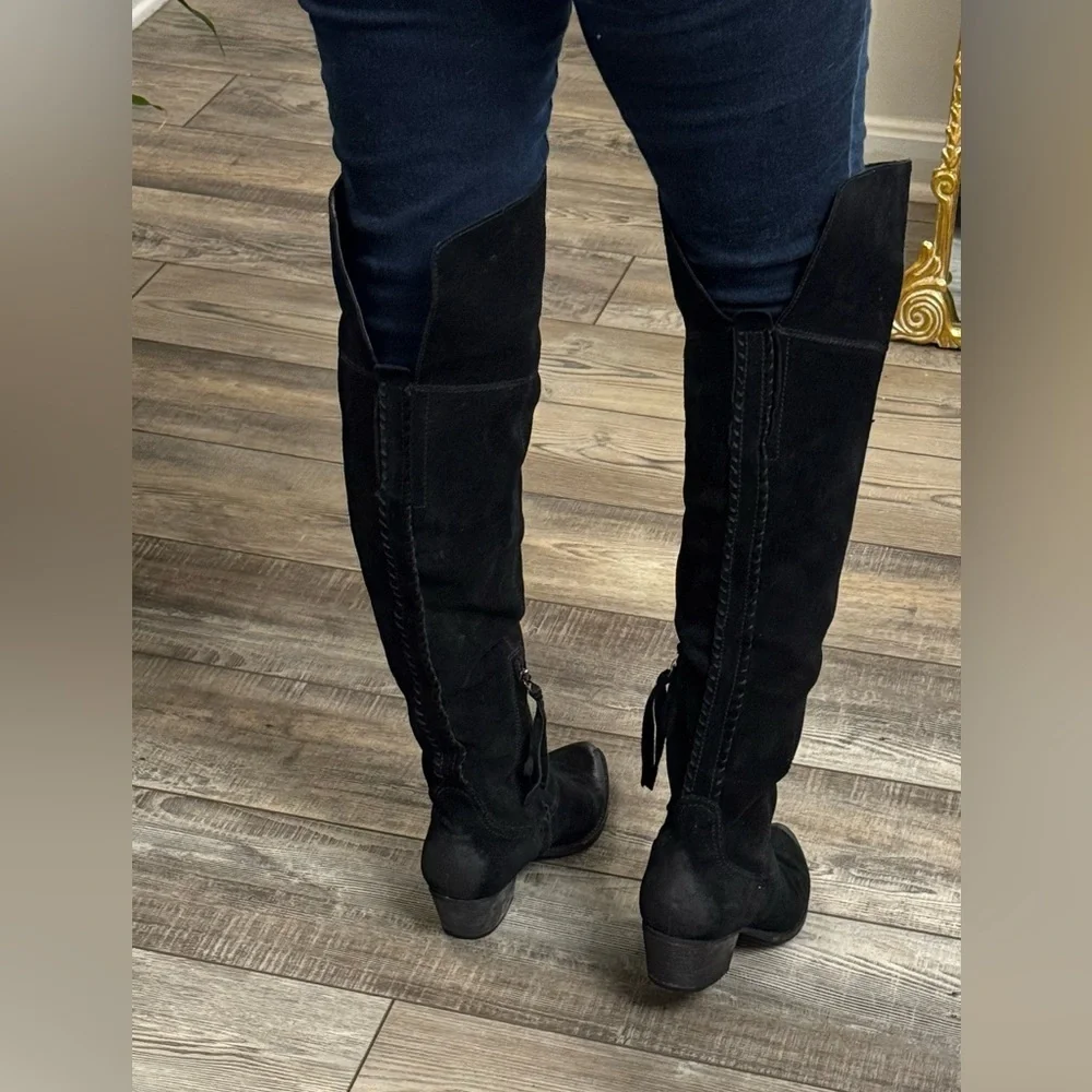 Dolce Vita Black Over-the-Knee Boots
